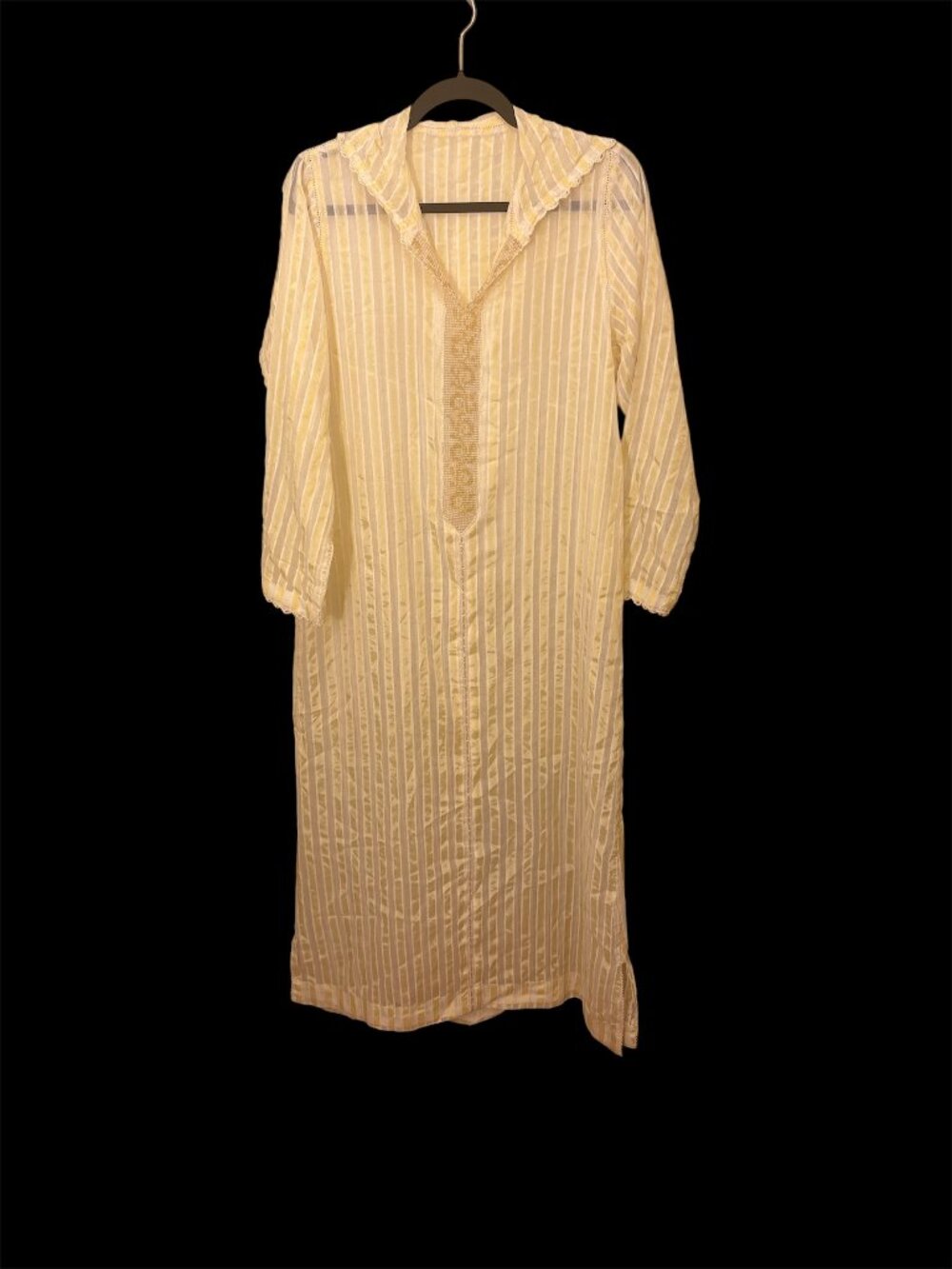 Women's Striped Nightgown